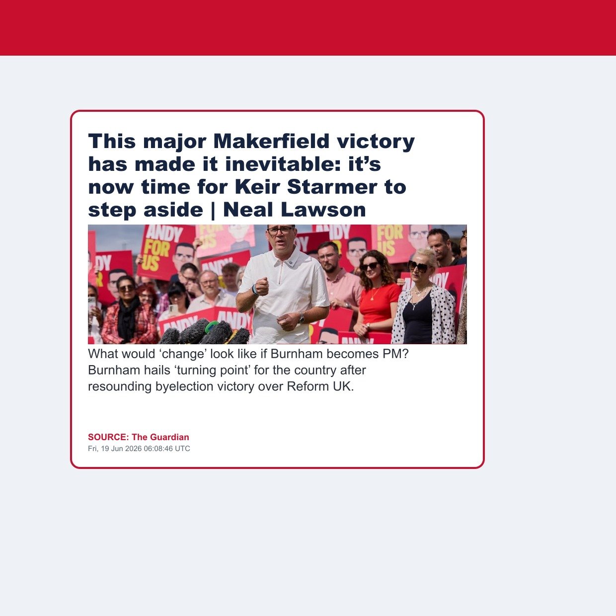 This major Makerfield victory has made it inevitable: it’s now time for Keir Starmer to step aside | Neal Lawson