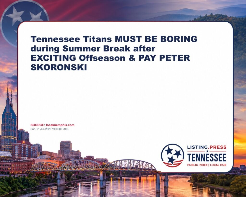 Tennessee Titans MUST BE BORING during Summer Break after EXCITING Offseason & PAY PETER SKORONSKI