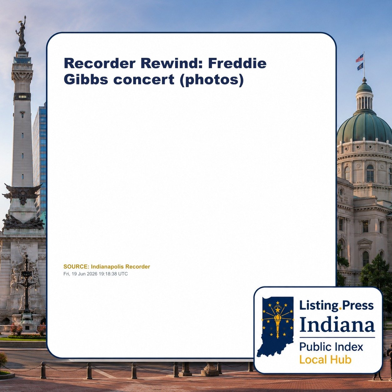 Recorder Rewind: Freddie Gibbs concert (photos)
