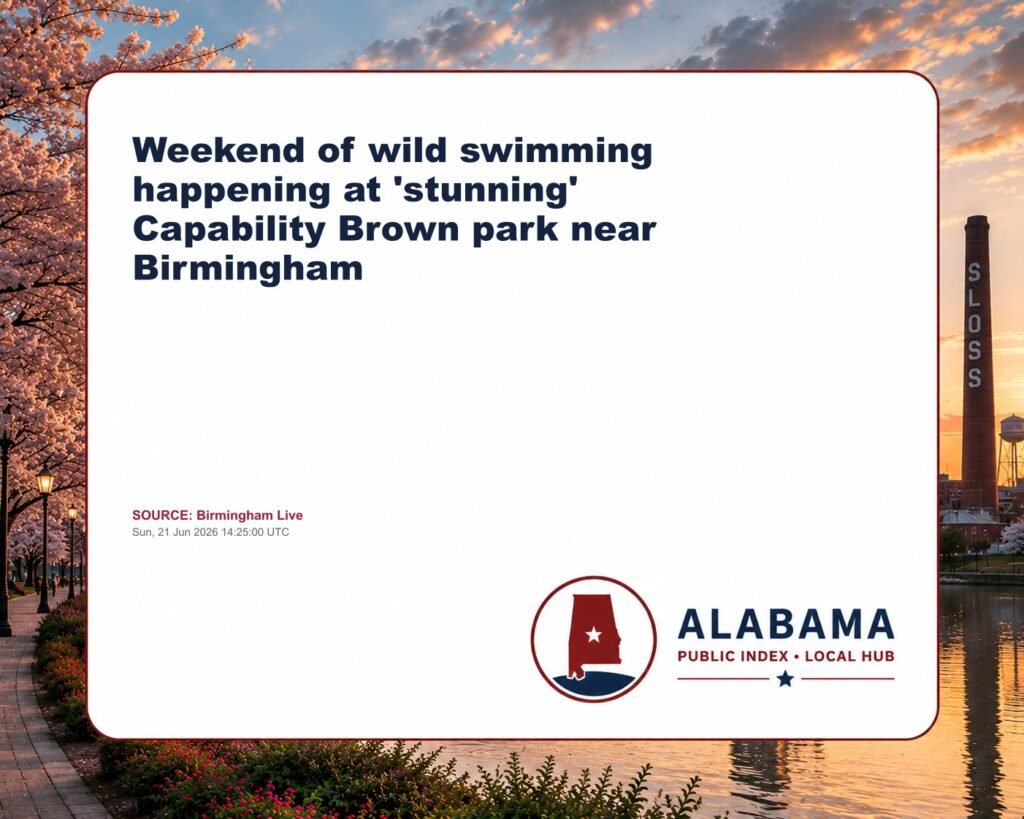 Weekend of wild swimming happening at ‘stunning’ Capability Brown park near Birmingham