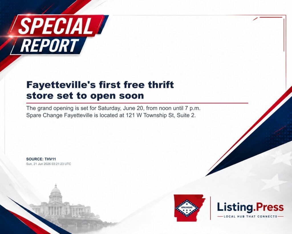 Fayetteville’s first free thrift store set to open soon