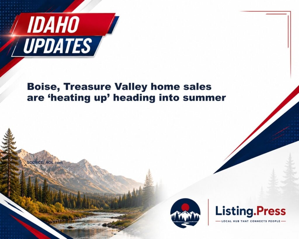 Boise, Treasure Valley home sales are ‘heating up’ heading into summer