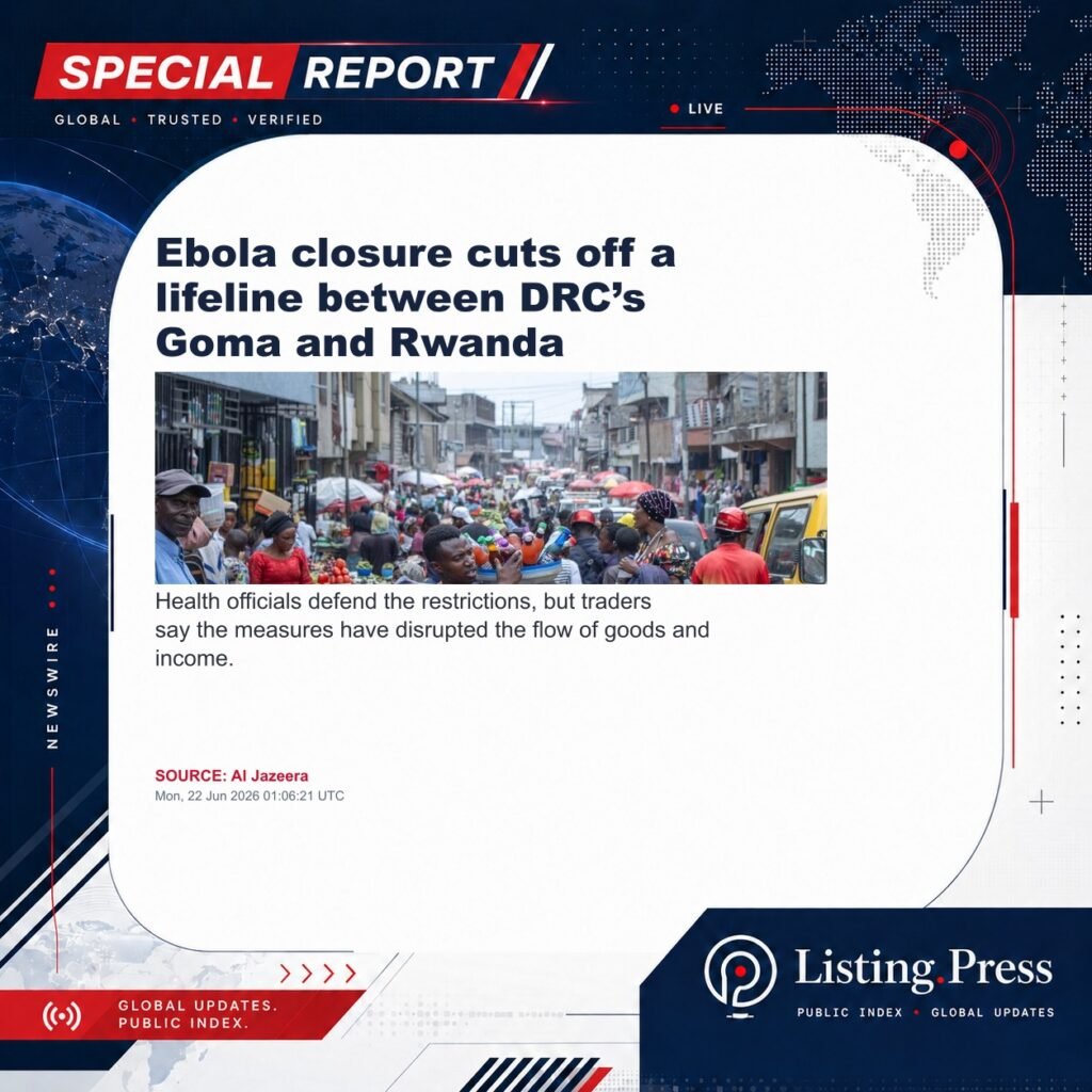 Ebola closure cuts off a lifeline between DRC’s Goma and Rwanda