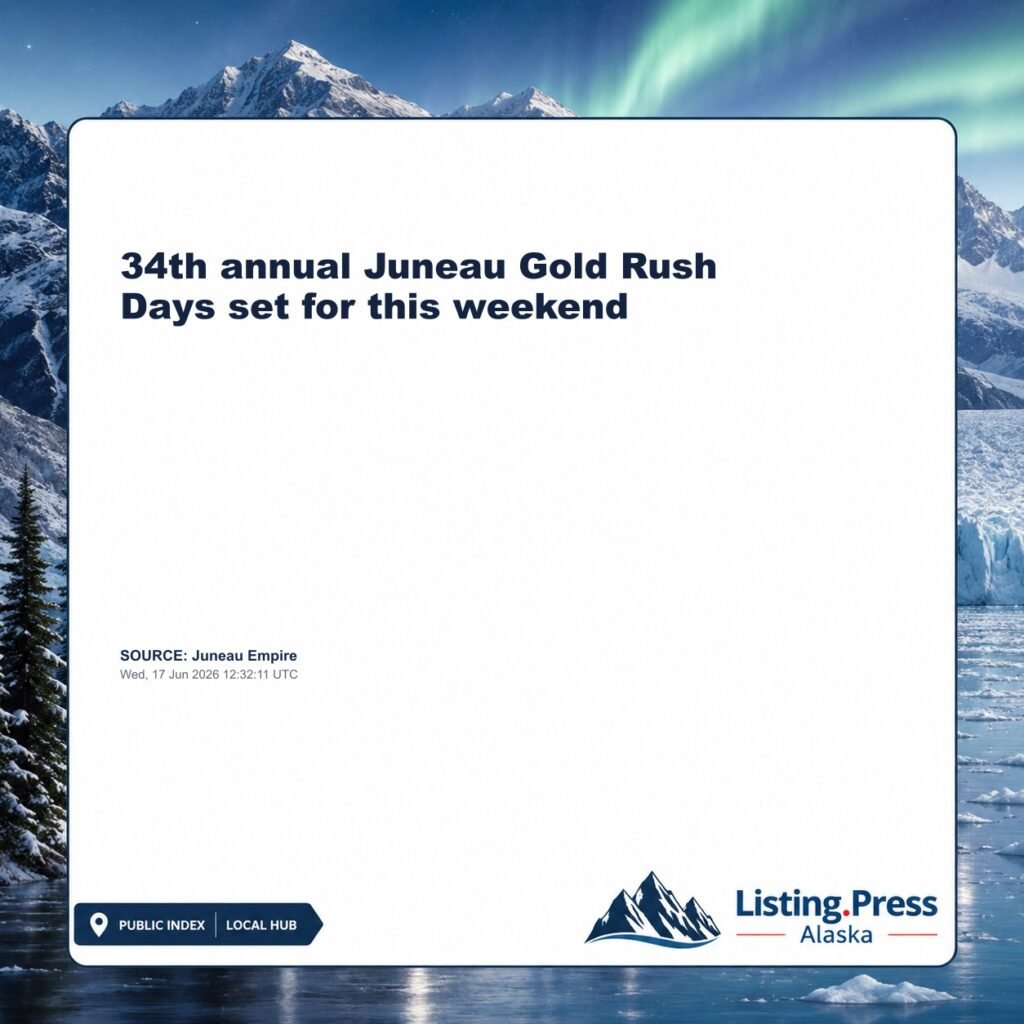 34th annual Juneau Gold Rush Days set for this weekend