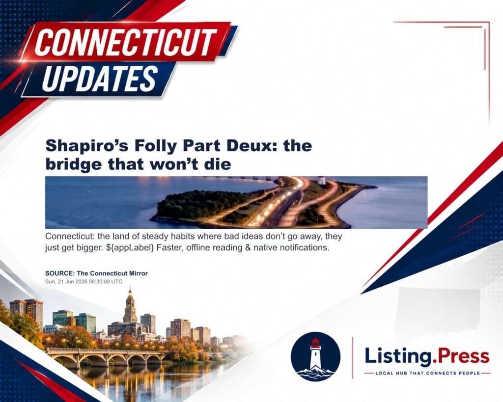 Shapiro’s Folly Part Deux: the bridge that won’t die