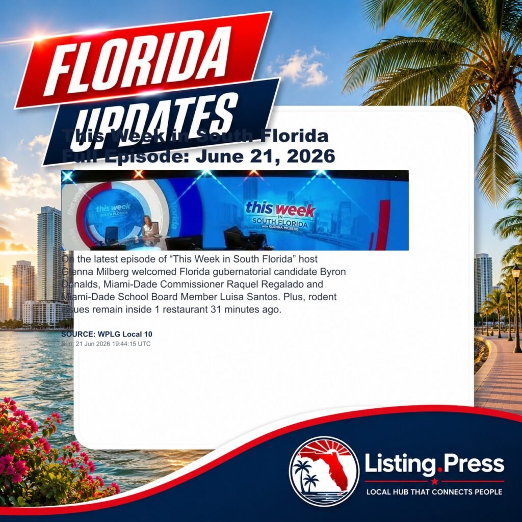 This Week in South Florida Full Episode: June 21, 2026