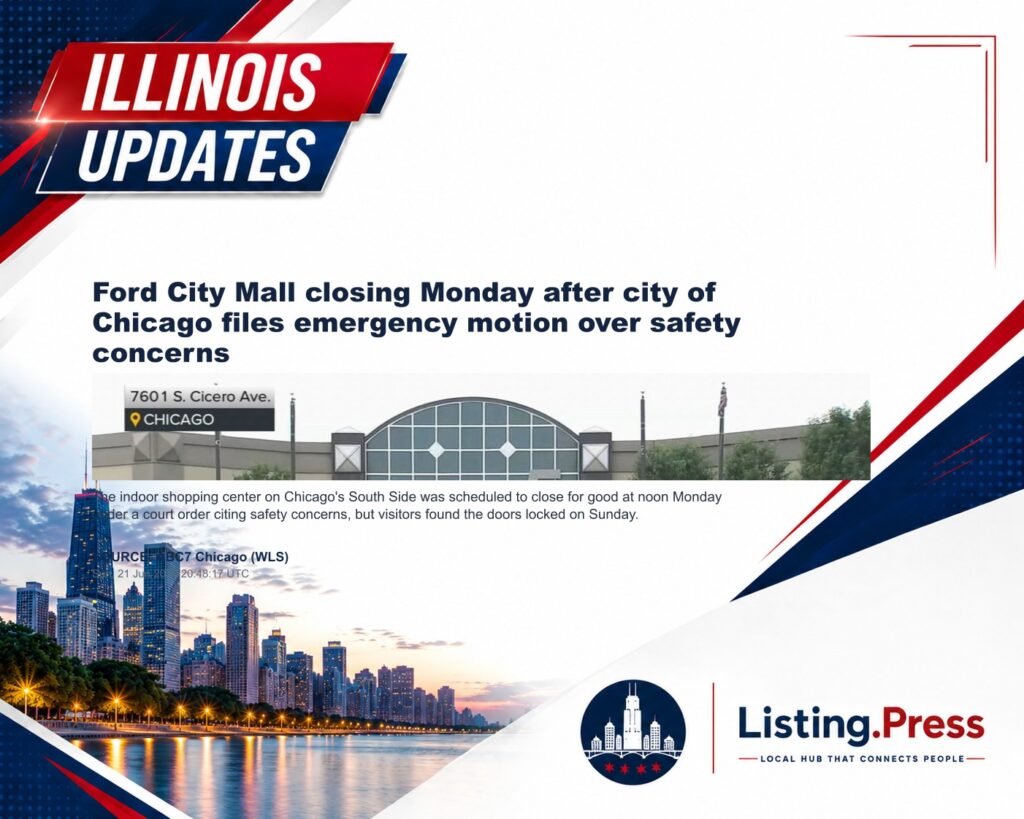 Ford City Mall closing Monday after city of Chicago files emergency motion over safety concerns
