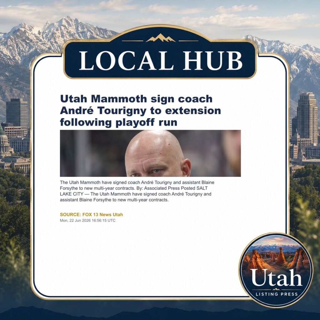 Utah Mammoth sign coach André Tourigny to extension following playoff run
