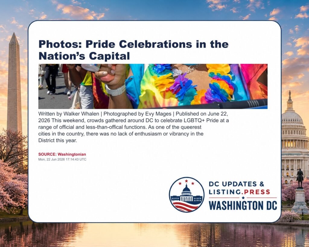 Photos: Pride Celebrations in the Nation’s Capital