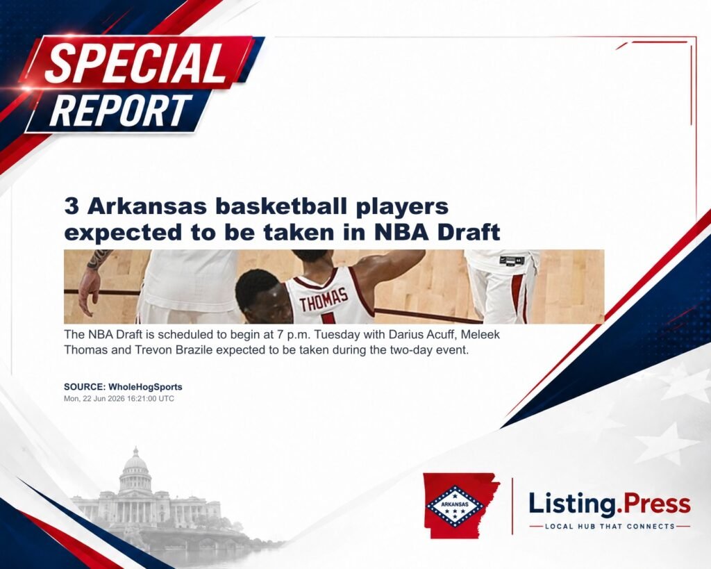 3 Arkansas basketball players expected to be taken in NBA Draft