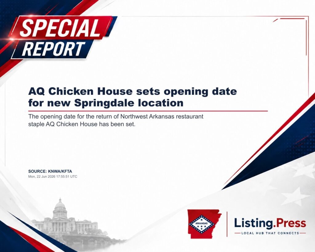 AQ Chicken House sets opening date for new Springdale location