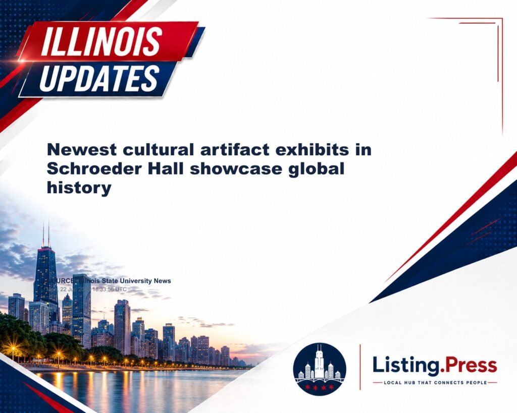 Newest cultural artifact exhibits in Schroeder Hall showcase global history
