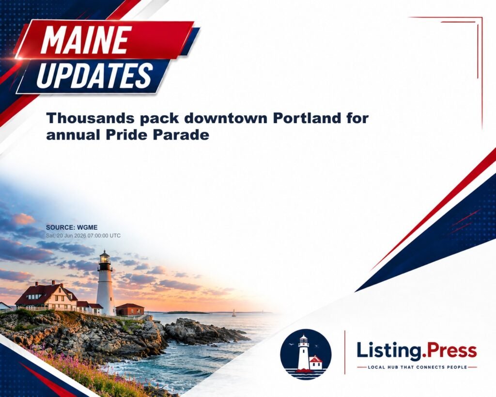 Thousands pack downtown Portland for annual Pride Parade