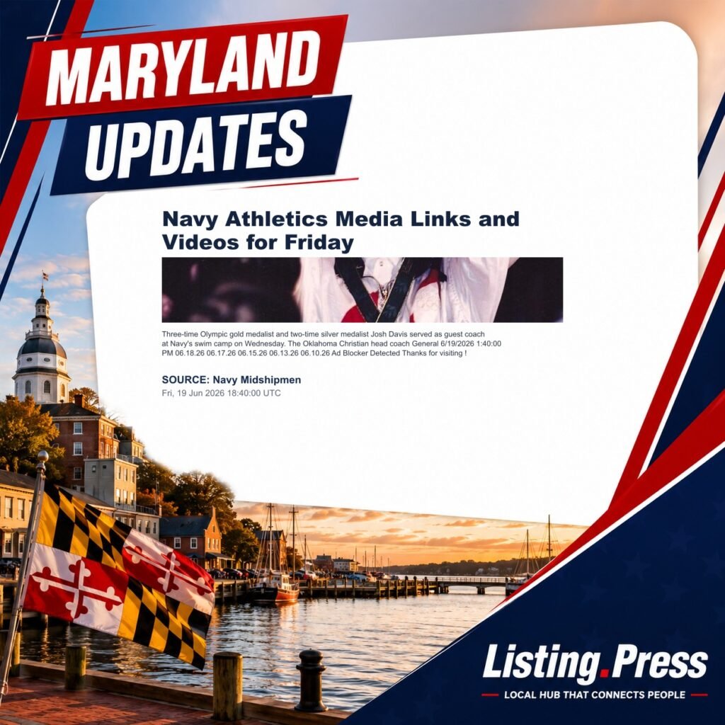 Navy Athletics Media Links and Videos for Friday