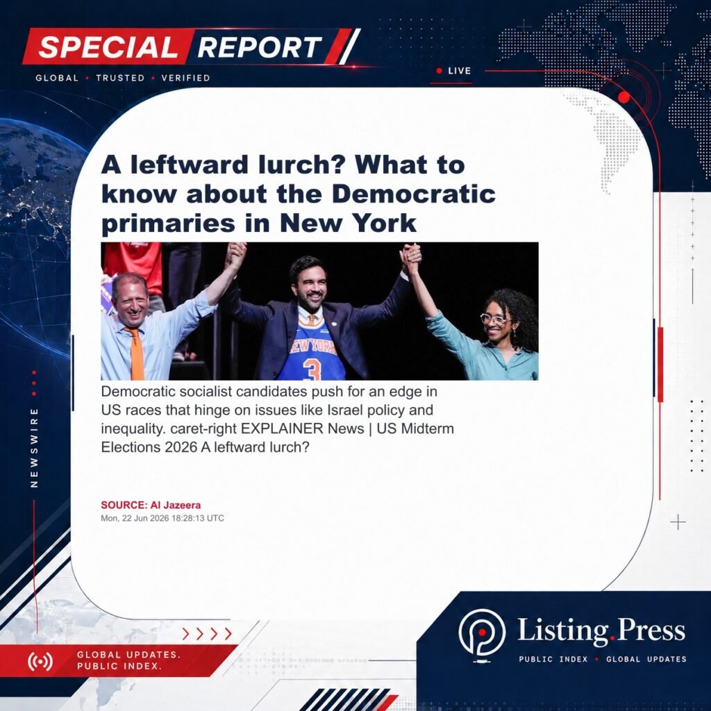 A leftward lurch? What to know about the Democratic primaries in New York