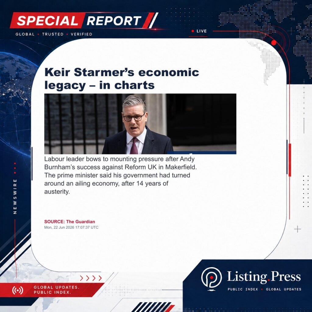 Keir Starmer’s economic legacy – in charts