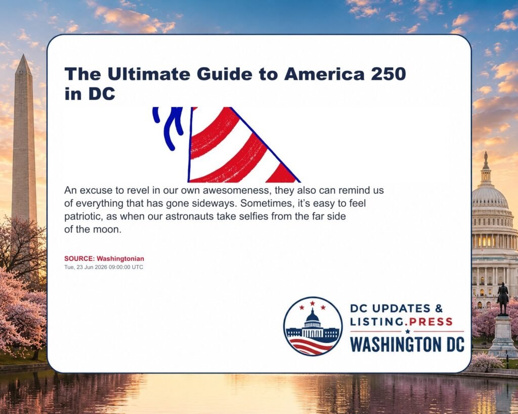 The Ultimate Guide to America 250 in DC