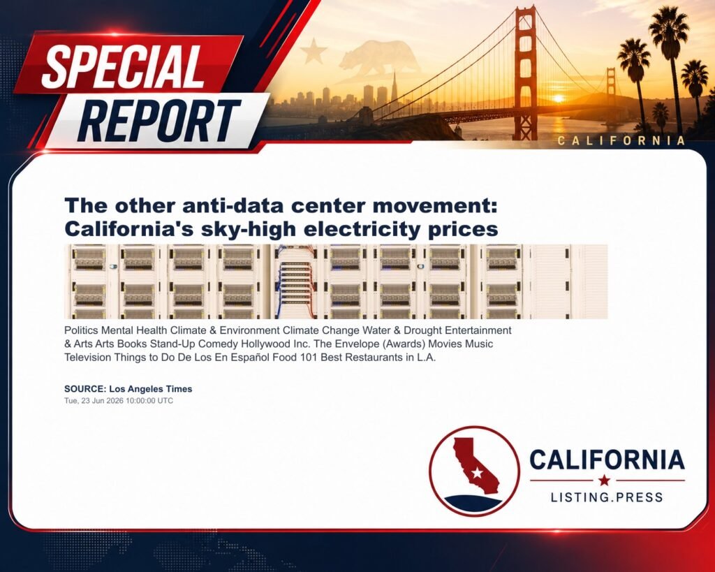 The other anti-data center movement: California’s sky-high electricity prices