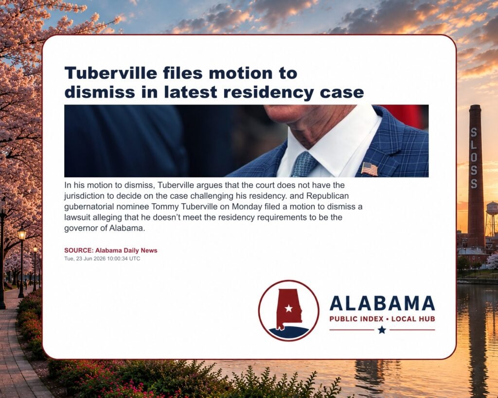 Tuberville files motion to dismiss in latest residency case