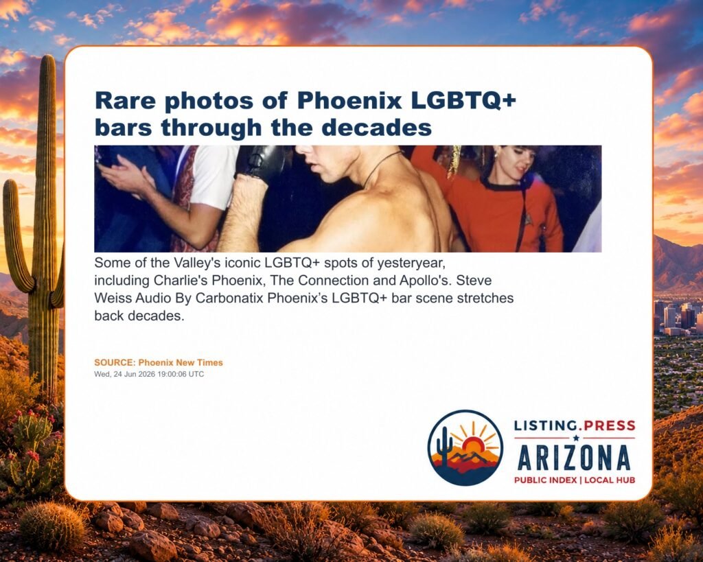 Rare photos of Phoenix LGBTQ+ bars through the decades