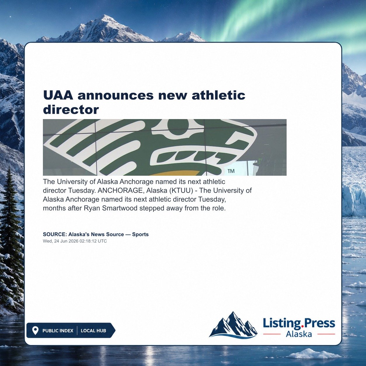 UAA announces new athletic director