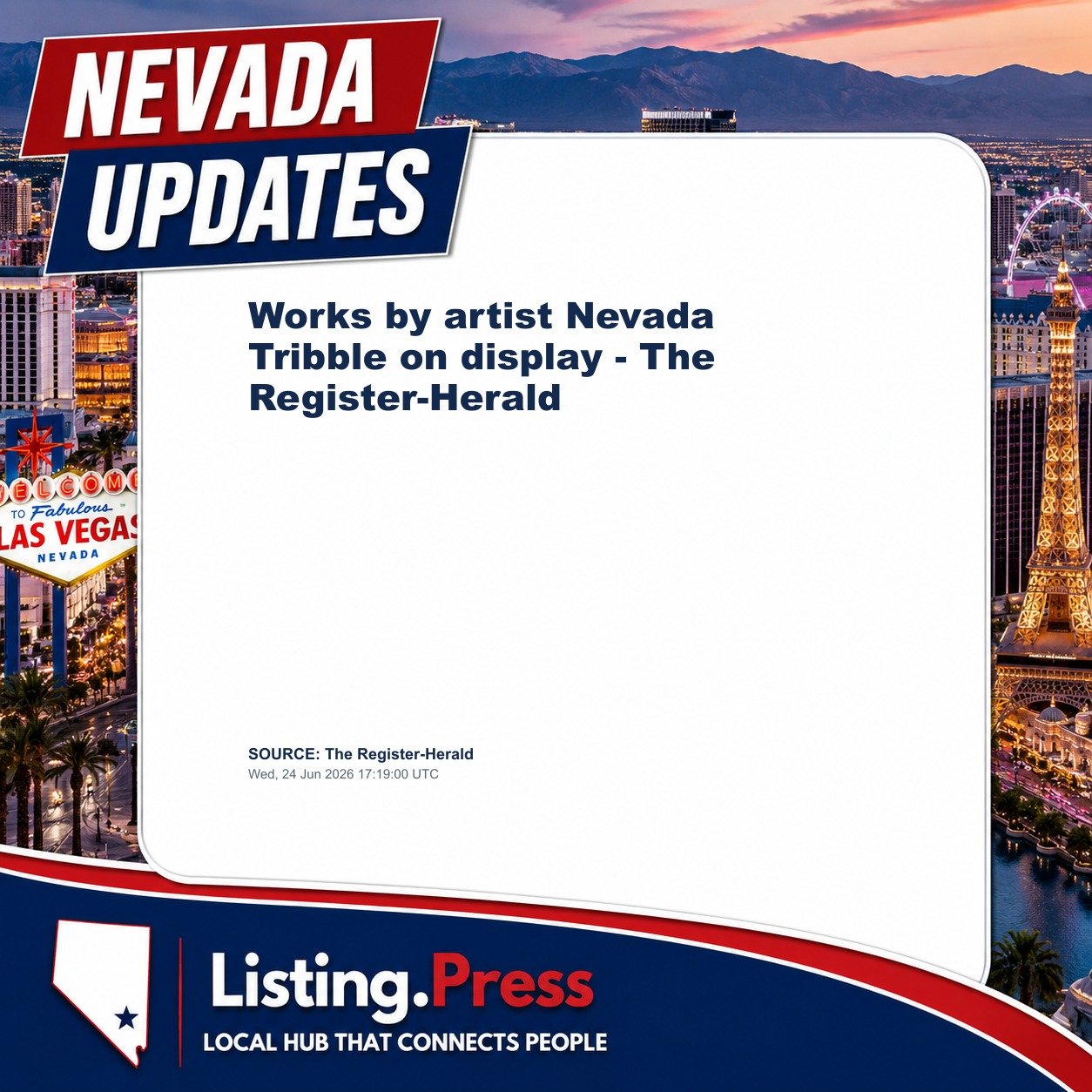 Works by artist Nevada Tribble on display - The Register-Herald