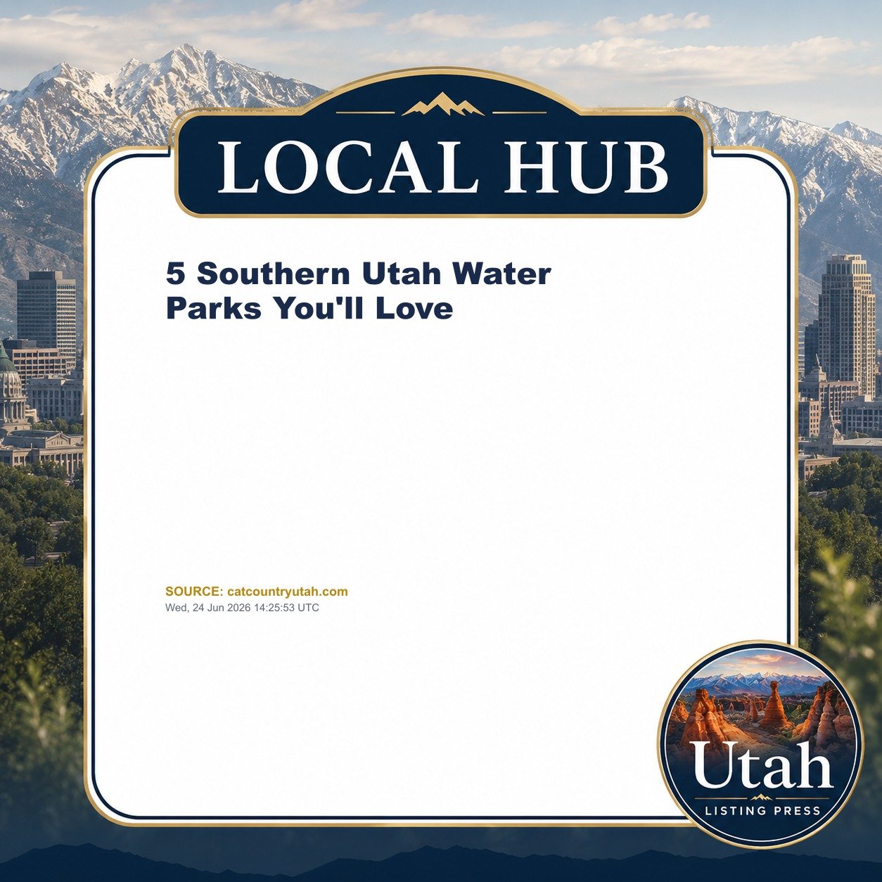 5 Southern Utah Water Parks You'll Love