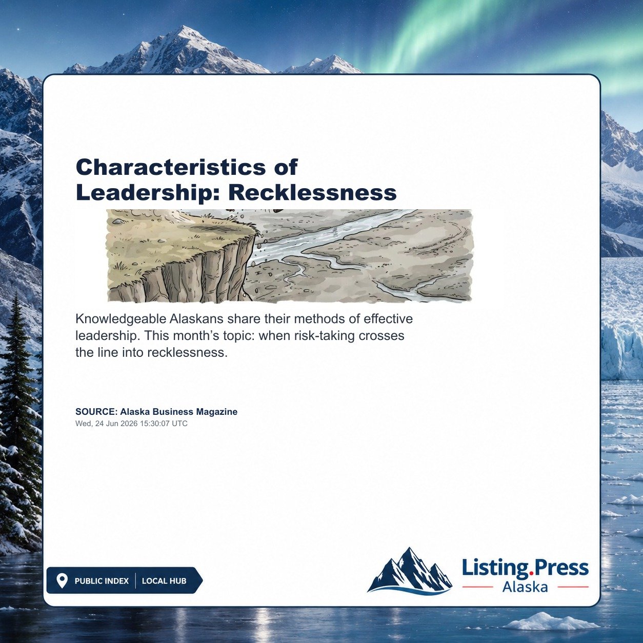 Characteristics of Leadership: Recklessness