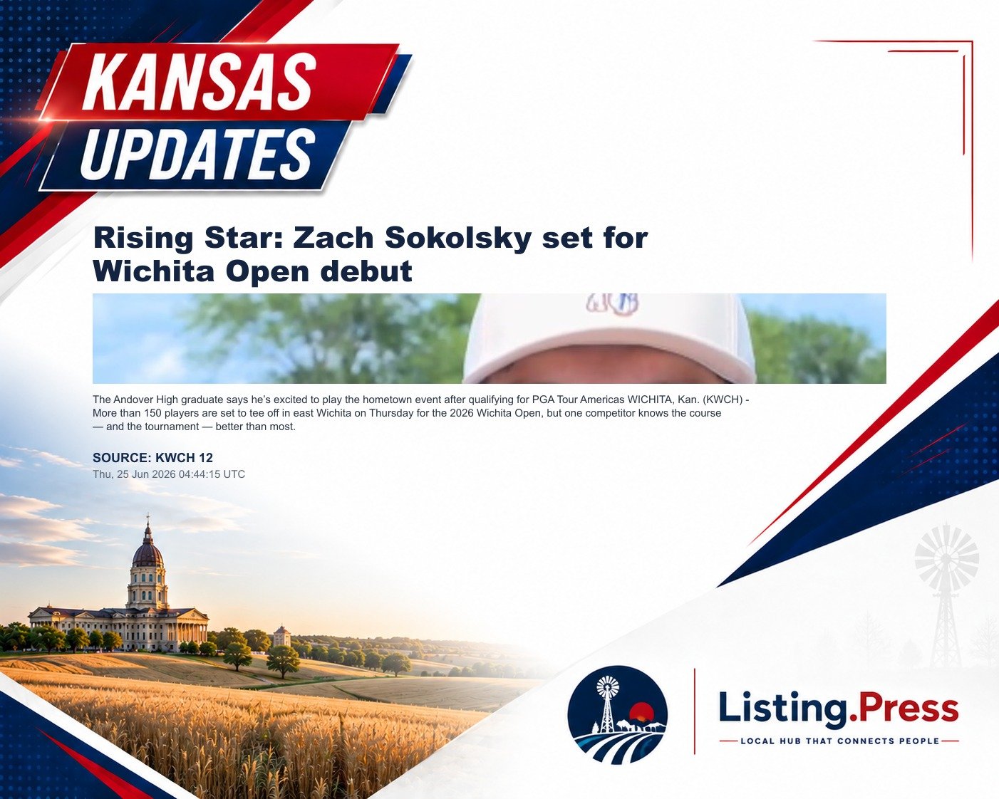 Rising Star: Zach Sokolsky set for Wichita Open debut