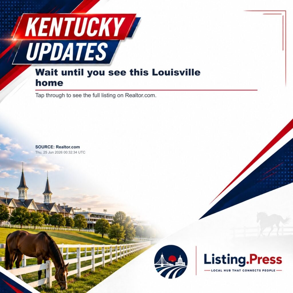Wait until you see this Louisville home