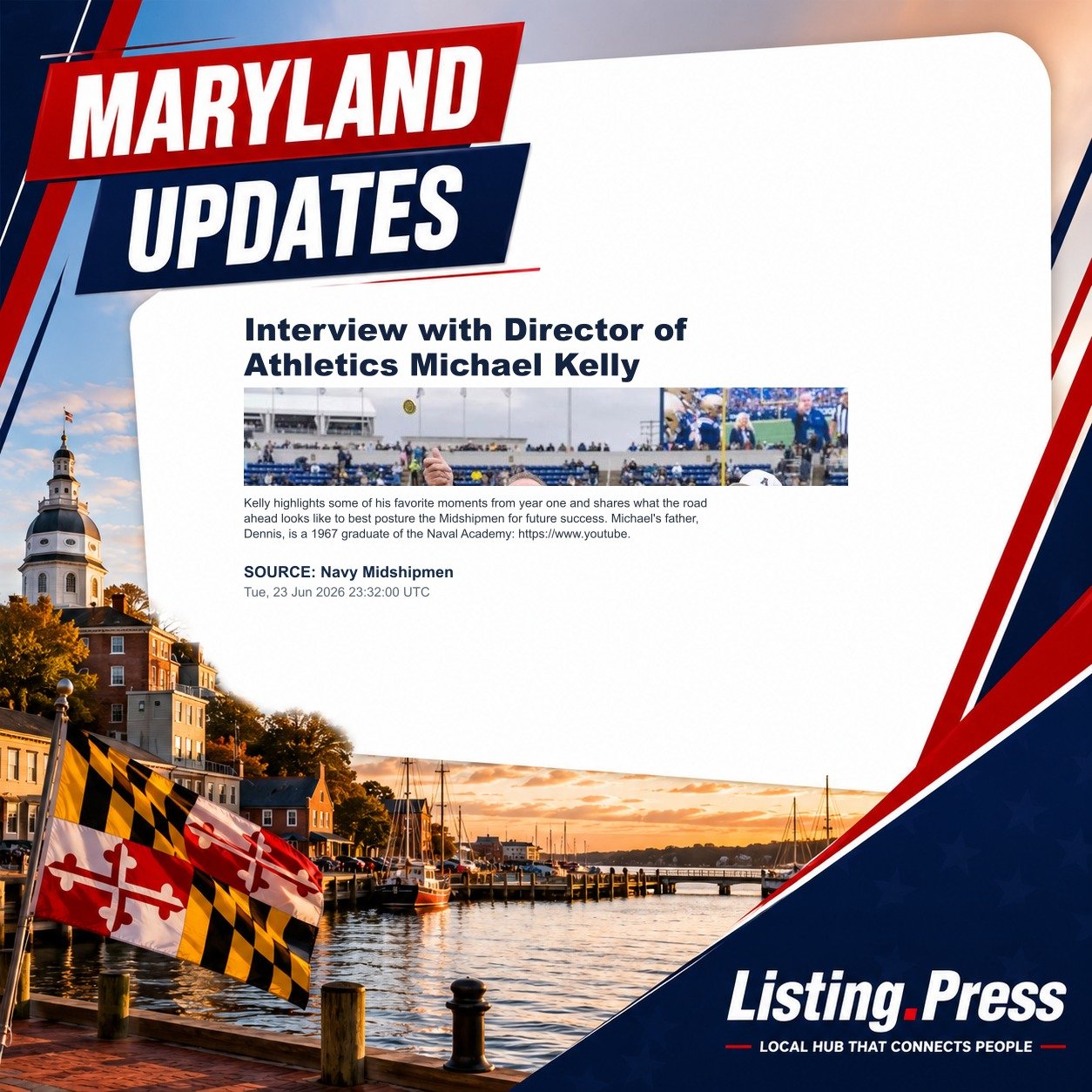 Interview with Director of Athletics Michael Kelly