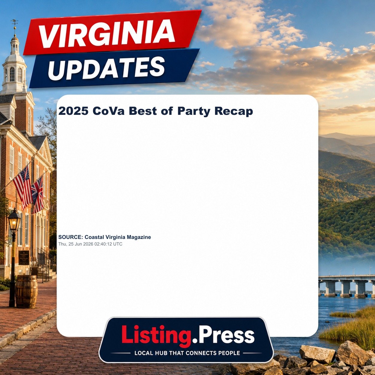 2025 CoVa Best of Party Recap
