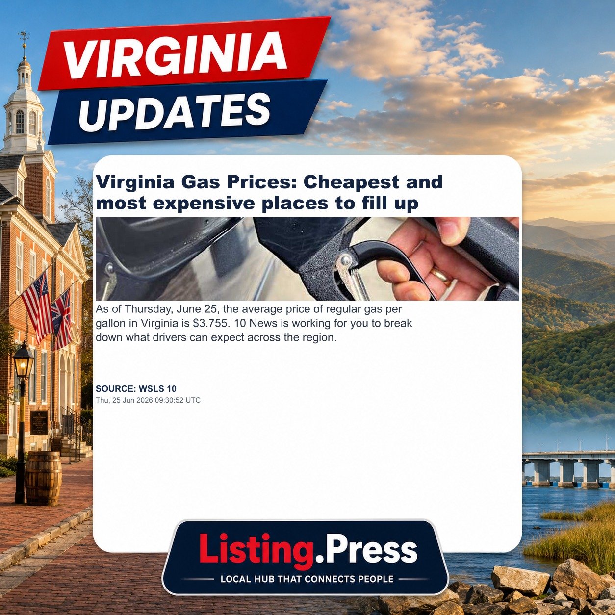 Virginia Gas Prices: Cheapest and most expensive places to fill up