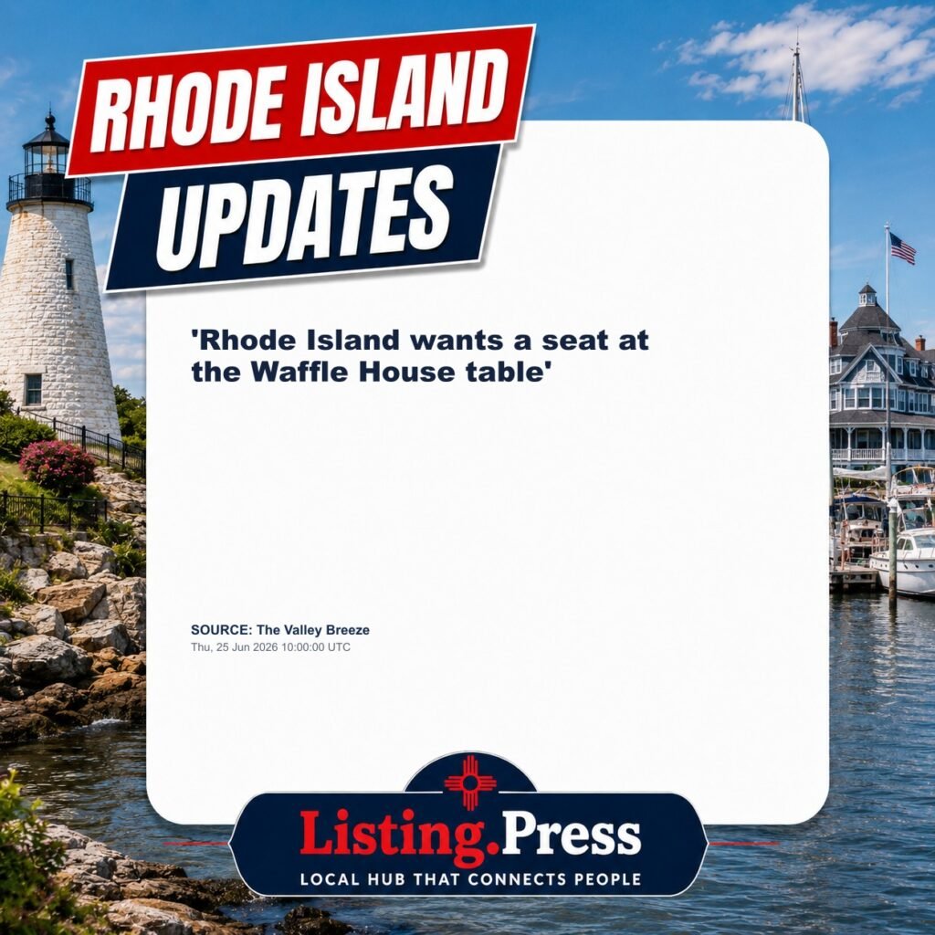 ‘Rhode Island wants a seat at the Waffle House table’