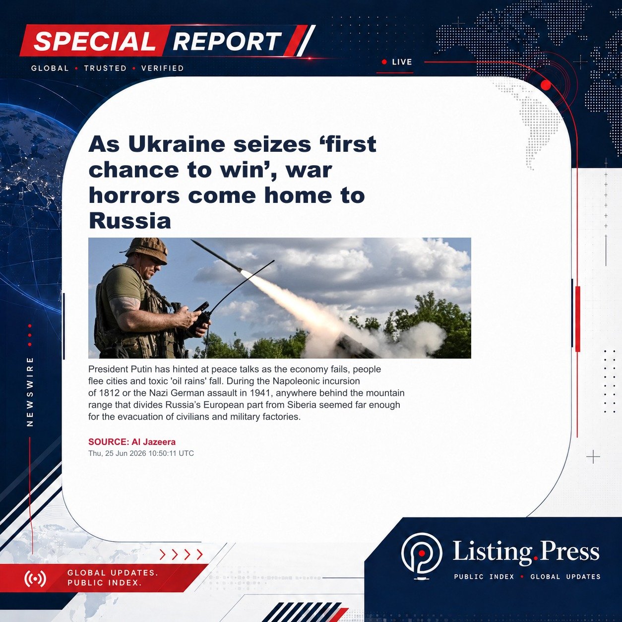As Ukraine seizes ‘first chance to win’, war horrors come home to Russia