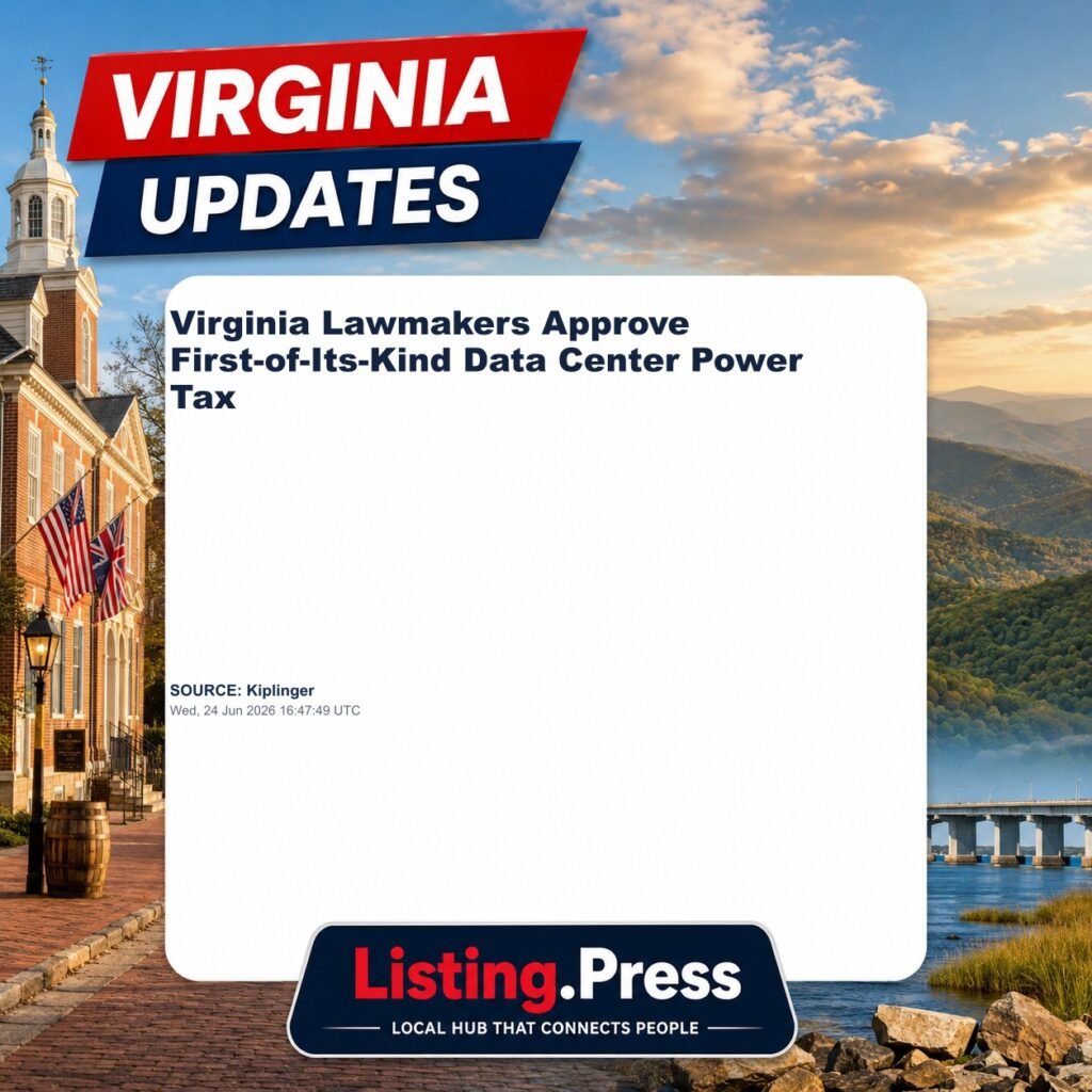 Virginia Lawmakers Approve First-of-Its-Kind Data Center Power Tax