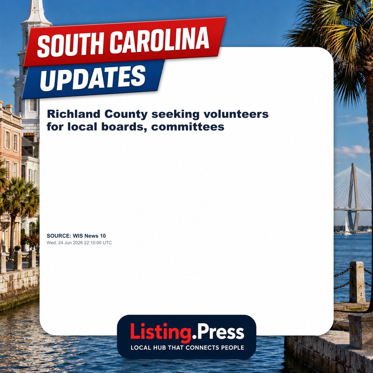 Richland County seeking volunteers for local boards, committees