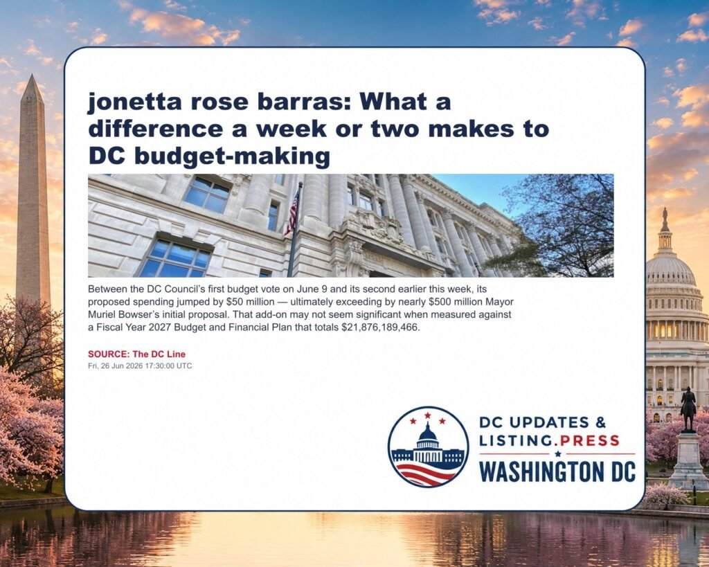 jonetta rose barras: What a difference a week or two makes to DC budget-making