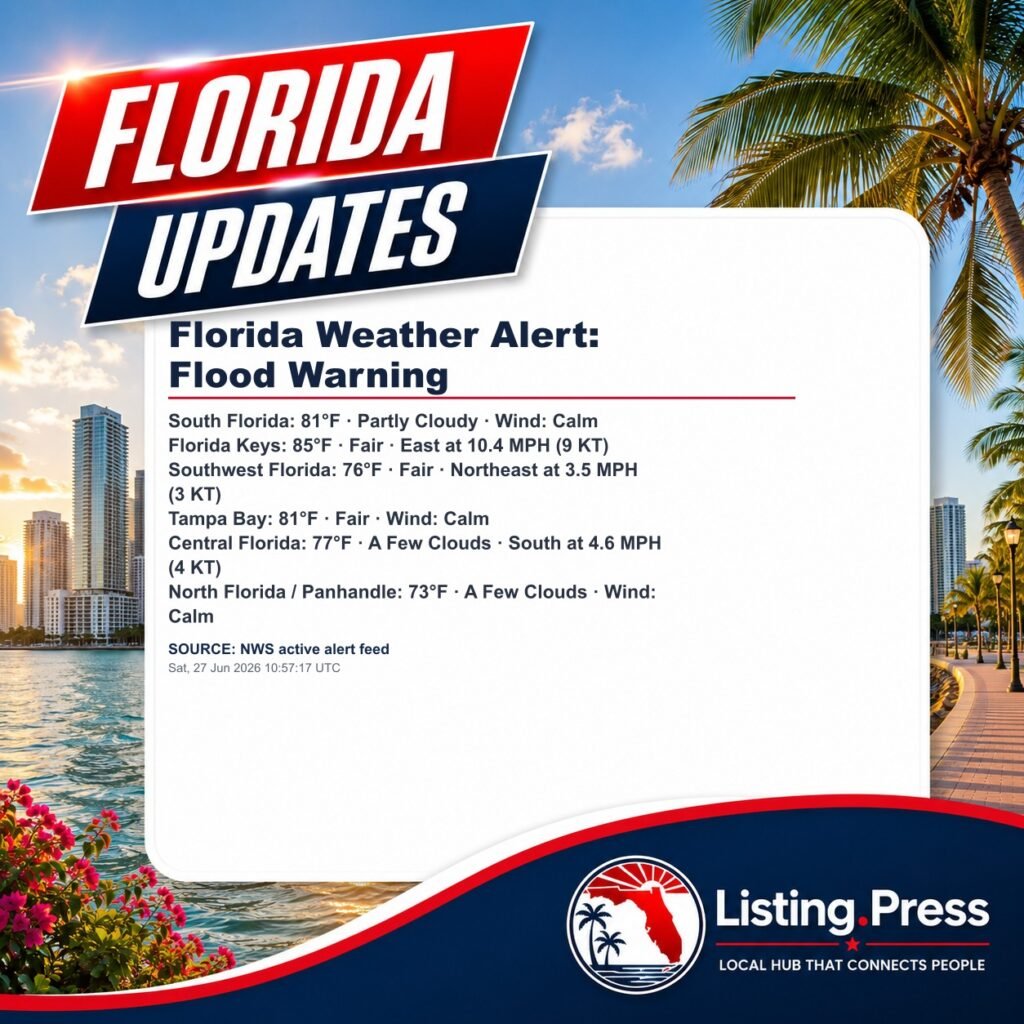 Florida Weather Alert: Flood Warning