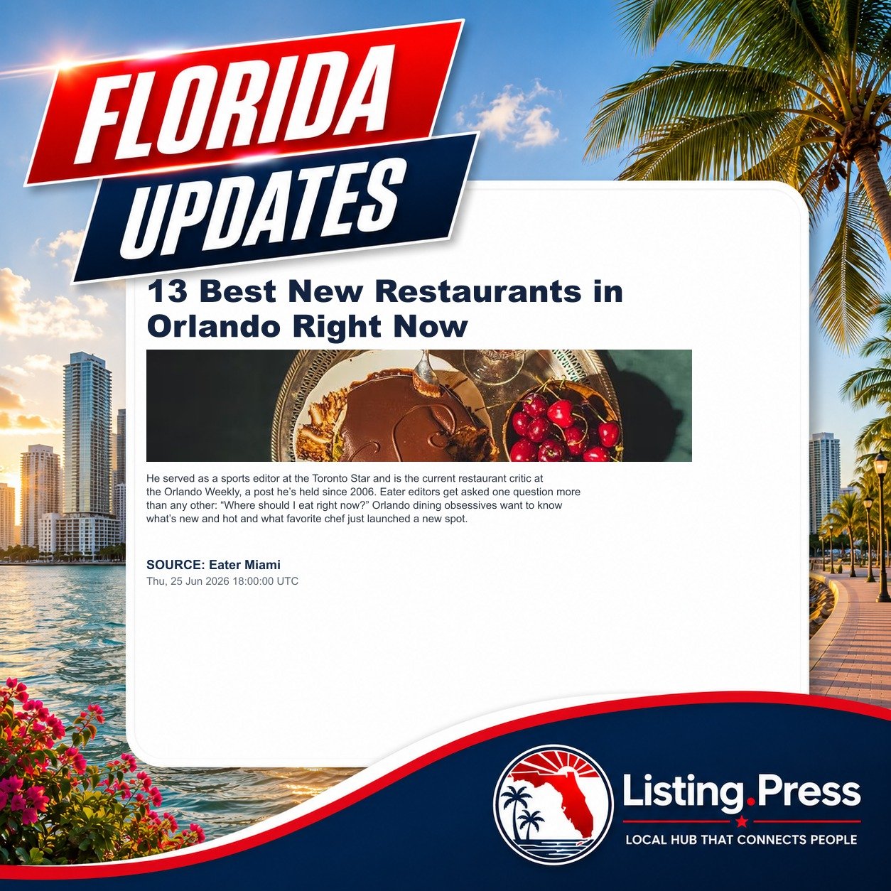 13 Best New Restaurants in Orlando Right Now