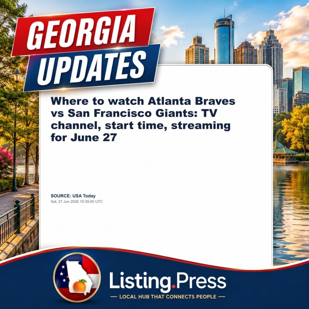 Where to watch Atlanta Braves vs San Francisco Giants: TV channel, start time, streaming for June 27
