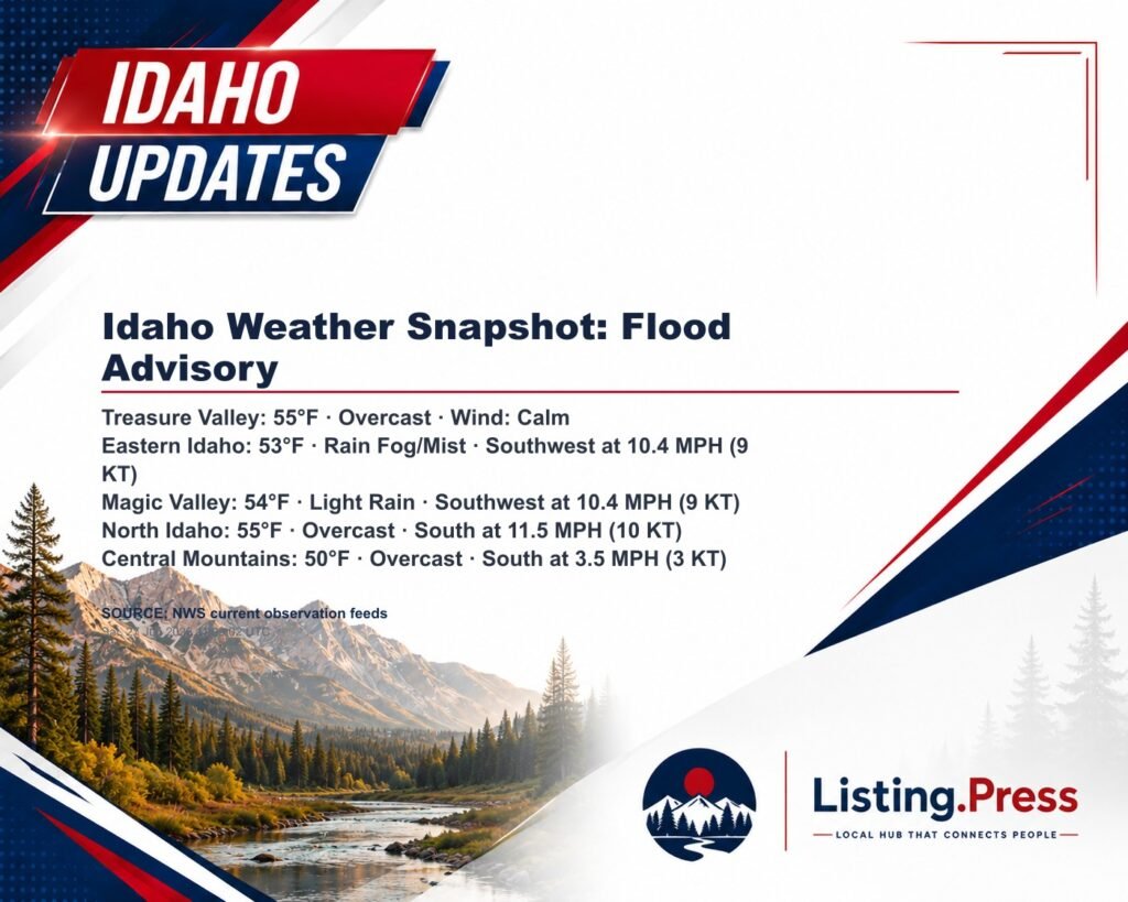 Idaho Weather Snapshot: Flood Advisory