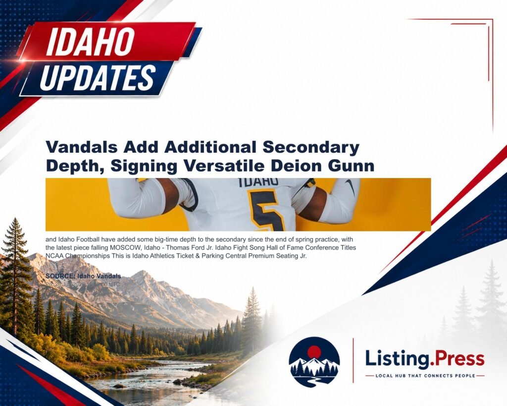 Vandals Add Additional Secondary Depth, Signing Versatile Deion Gunn