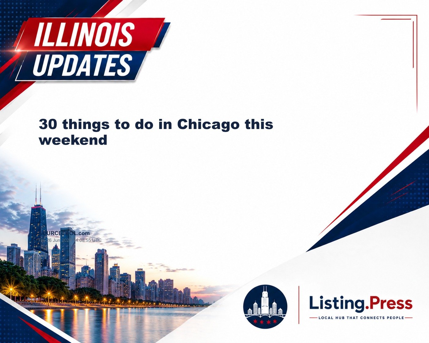 30 things to do in Chicago this weekend