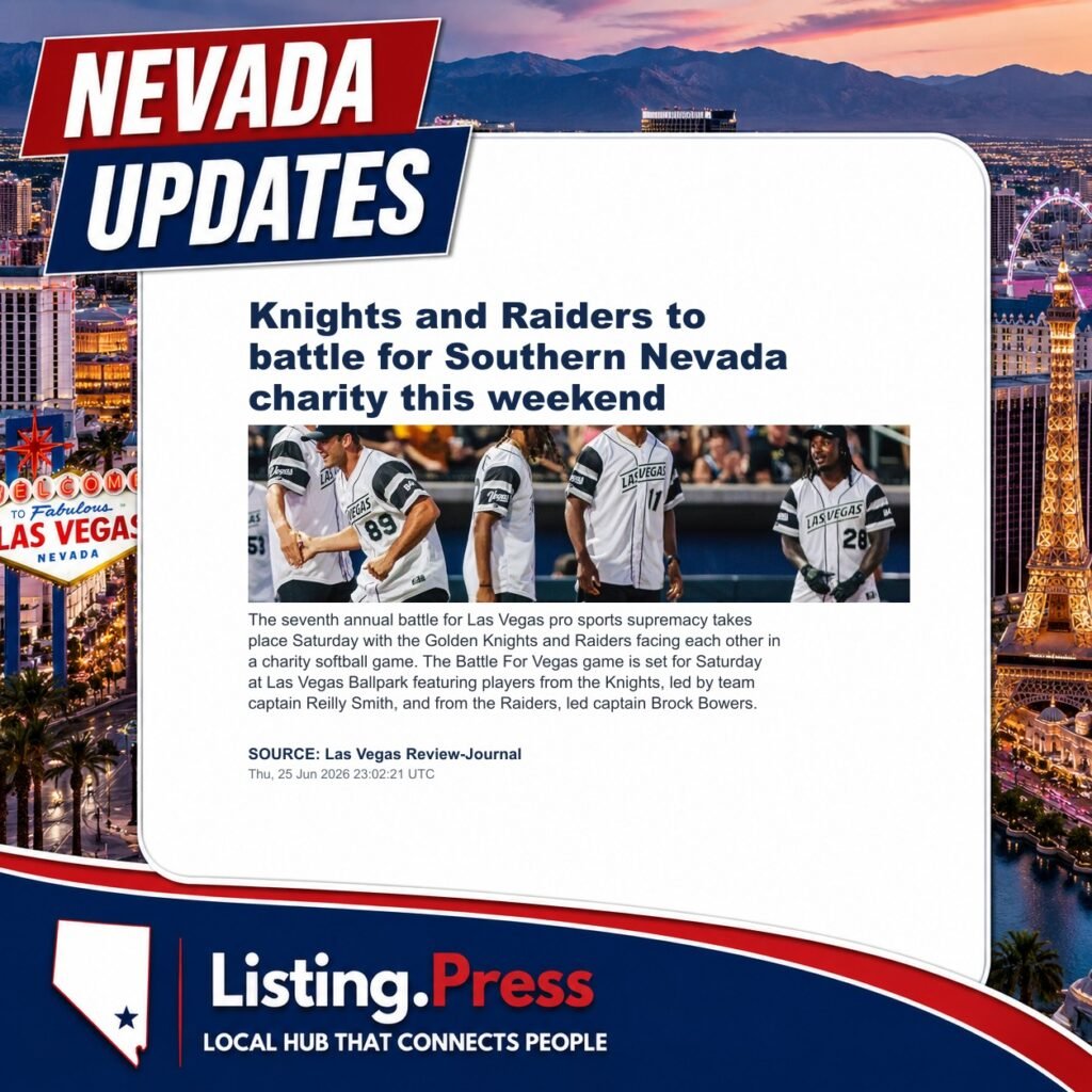 Knights and Raiders to battle for Southern Nevada charity this weekend