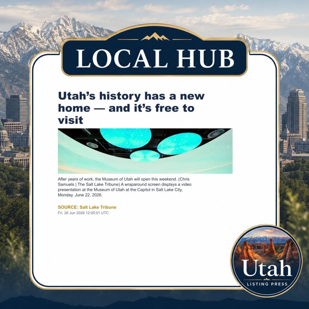 Utah’s history has a new home — and it’s free to visit