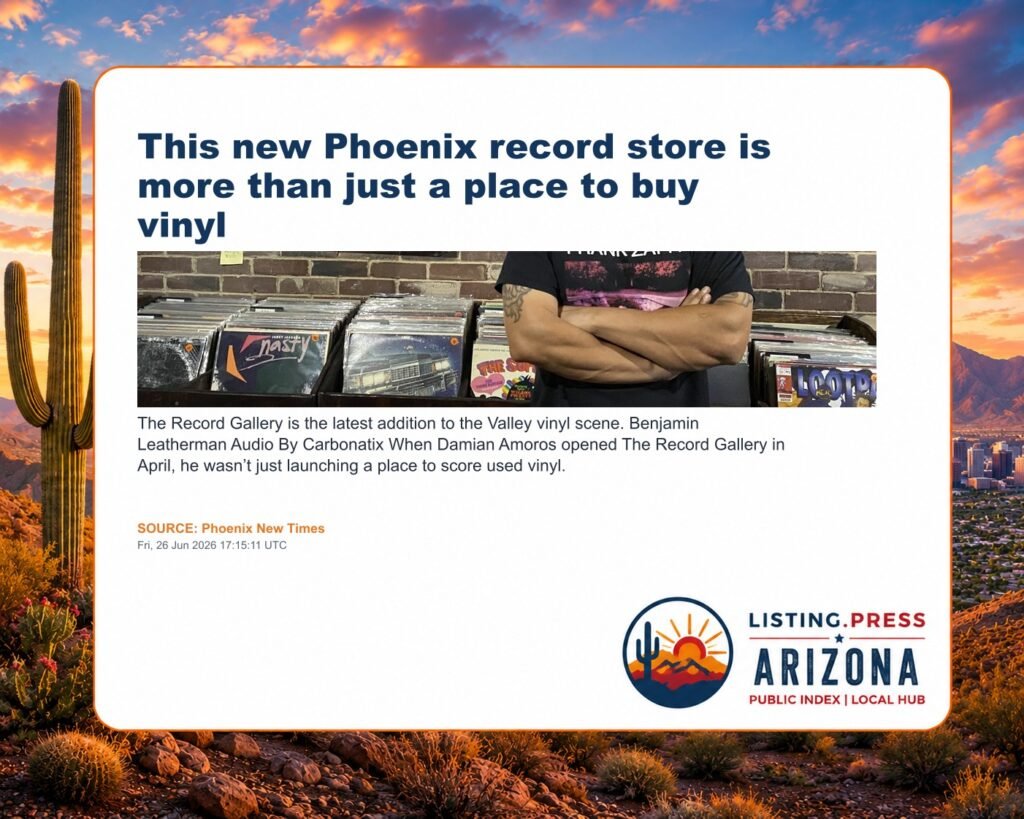 This new Phoenix record store is more than just a place to buy vinyl