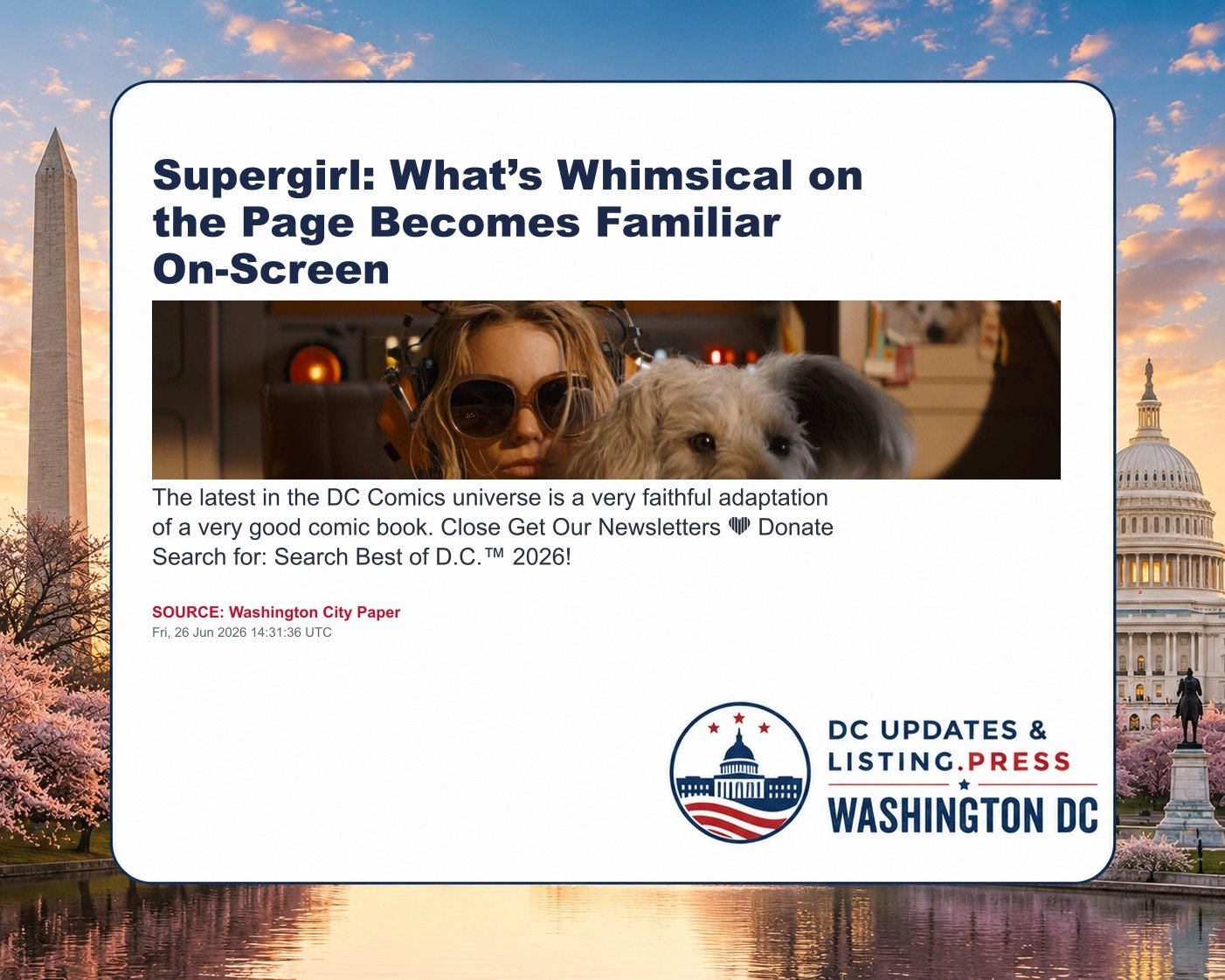 Supergirl: What’s Whimsical on the Page Becomes Familiar On-Screen