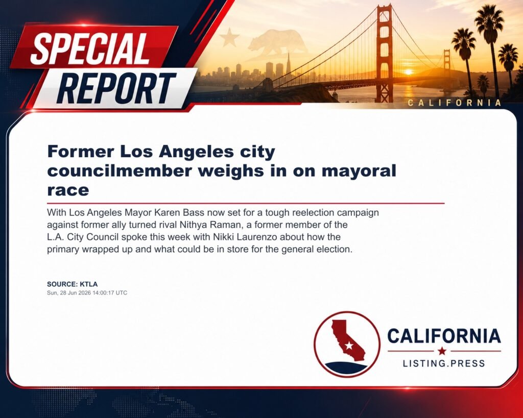 Former Los Angeles city councilmember weighs in on mayoral race