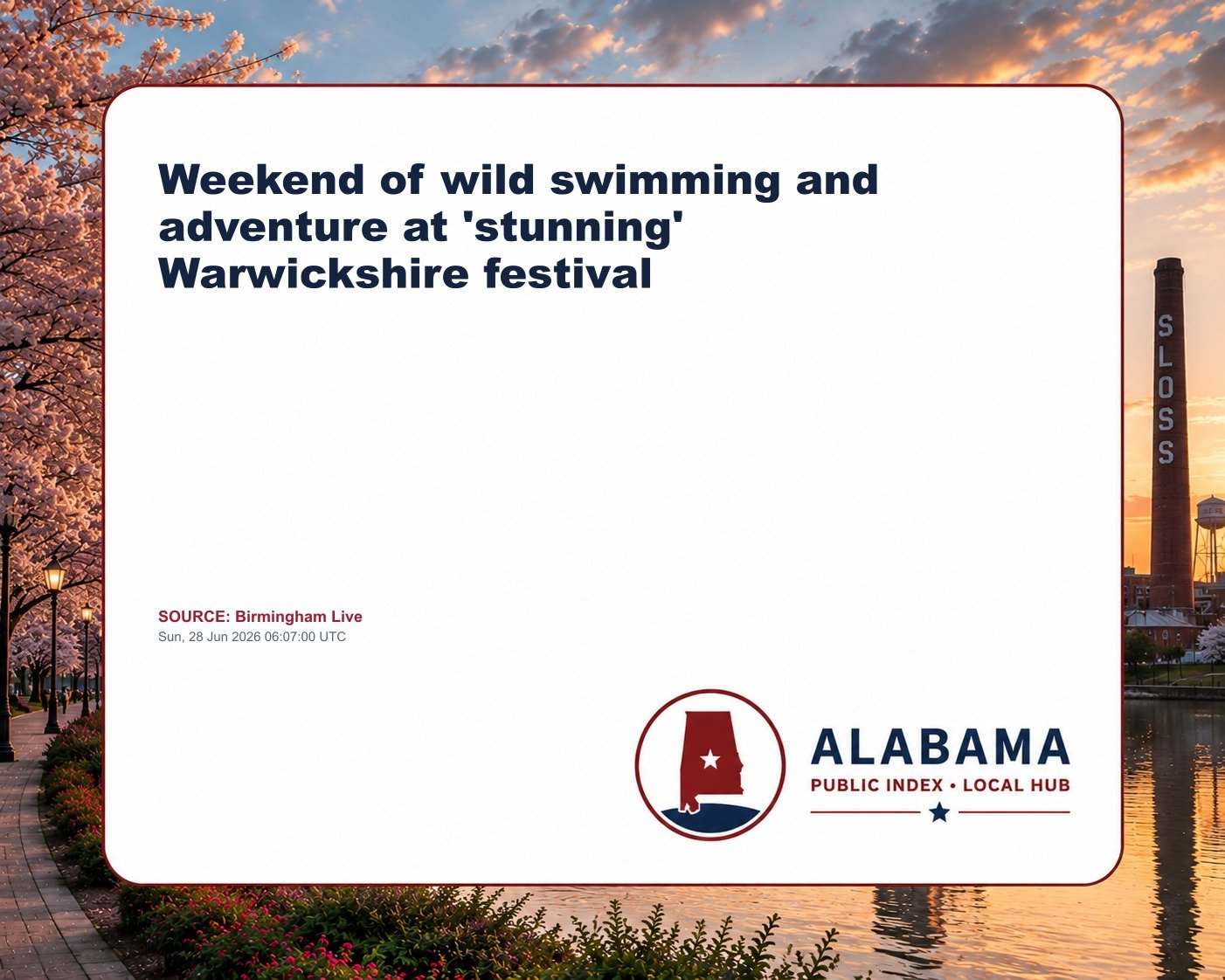 Weekend of wild swimming and adventure at 'stunning' Warwickshire festival